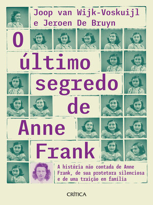 cover image of O ultimo segredo de Anne Frank